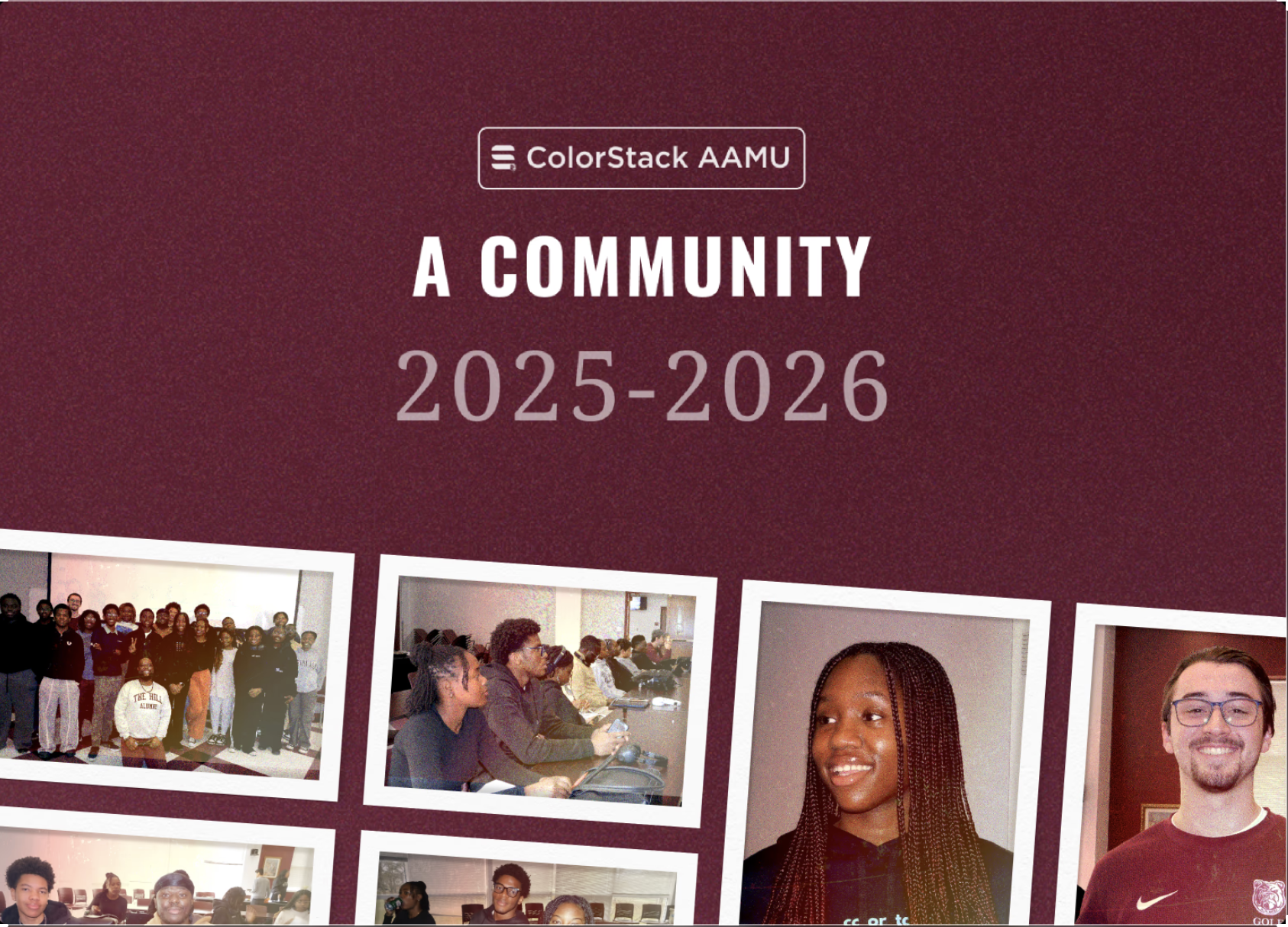 ColorStack AAMU community collage, 2025–2026
